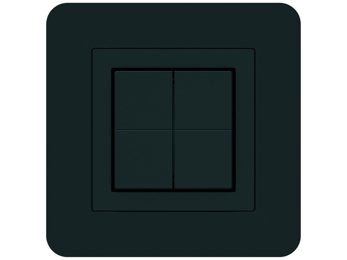 Funktaster Friends of Hue KTR, 4×, 94×94mm, schwarz