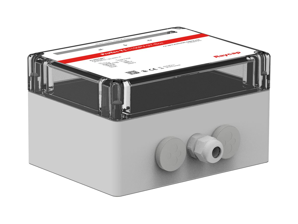 Generatoranschlusskasten Raycap ProTec T2-1100PV-3Y-L-RG-Box