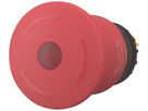 Pilzdrucktaster Eaton M22-PVLT45P rot Ø45mm hoch IP67/IP69K leuchtend