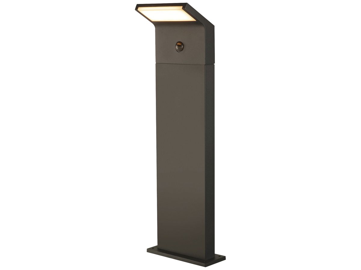 LED-Wegeleuchte SLV ORDI II PIR 10W 700lm 822/830 IP54 700mm schwarz