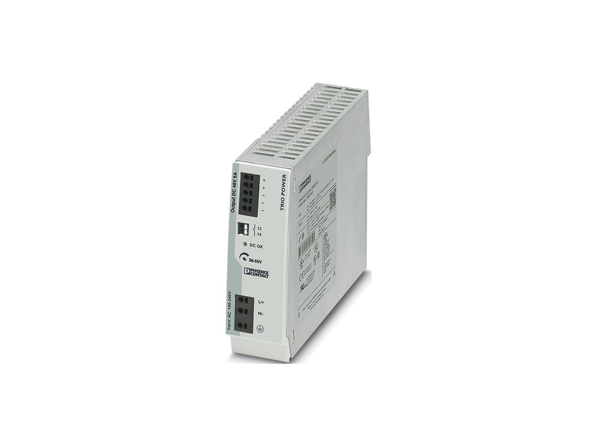 Schaltnetzteil Phoenix Contact TRIO POWER 1-phasig 48VDC/5A Push-In