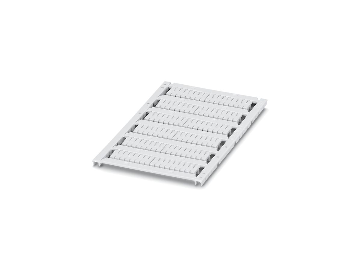 Bezeichnungskarte UCT-TM 3.5 weiss für Klemmen 3×10.5mm