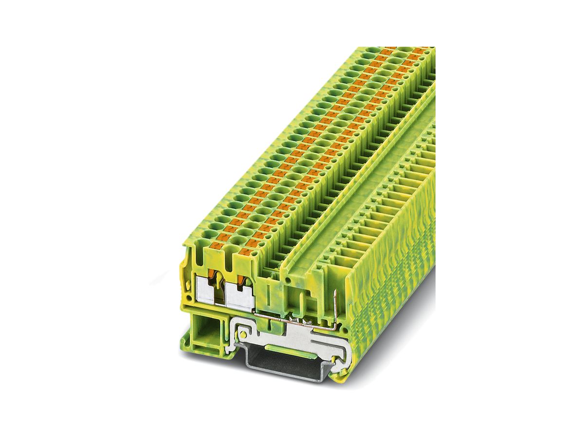 Schutzleiterklemme 0.14…4mm² grün/gelb PT 2.5-TWIN/1P-PE