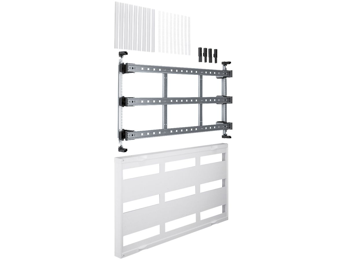 Baustein Hager univers N 450×750mm für Reiheneinbaugeräte waagrecht 9×12 PLE