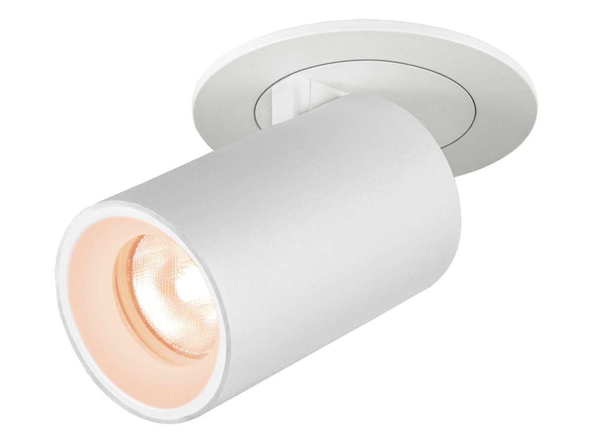 EB-LED-Spot SLV NUMINOS PROJECTOR XS 7W 670lm 927 20° Ø49×80mm ws/ws