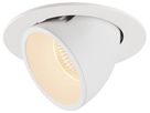 EB-LED-Downlight SLV NUMINOS GIMBLE L, 25.4W 700mA 2250lm 2700K 20° ws