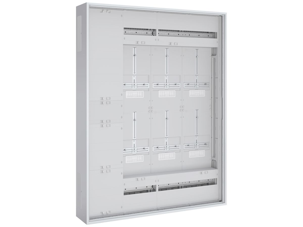 UP-Verteiler PrismaSeT XL IP44 2 Reihen 6 Zählerplätze 1050×1400×210mm
