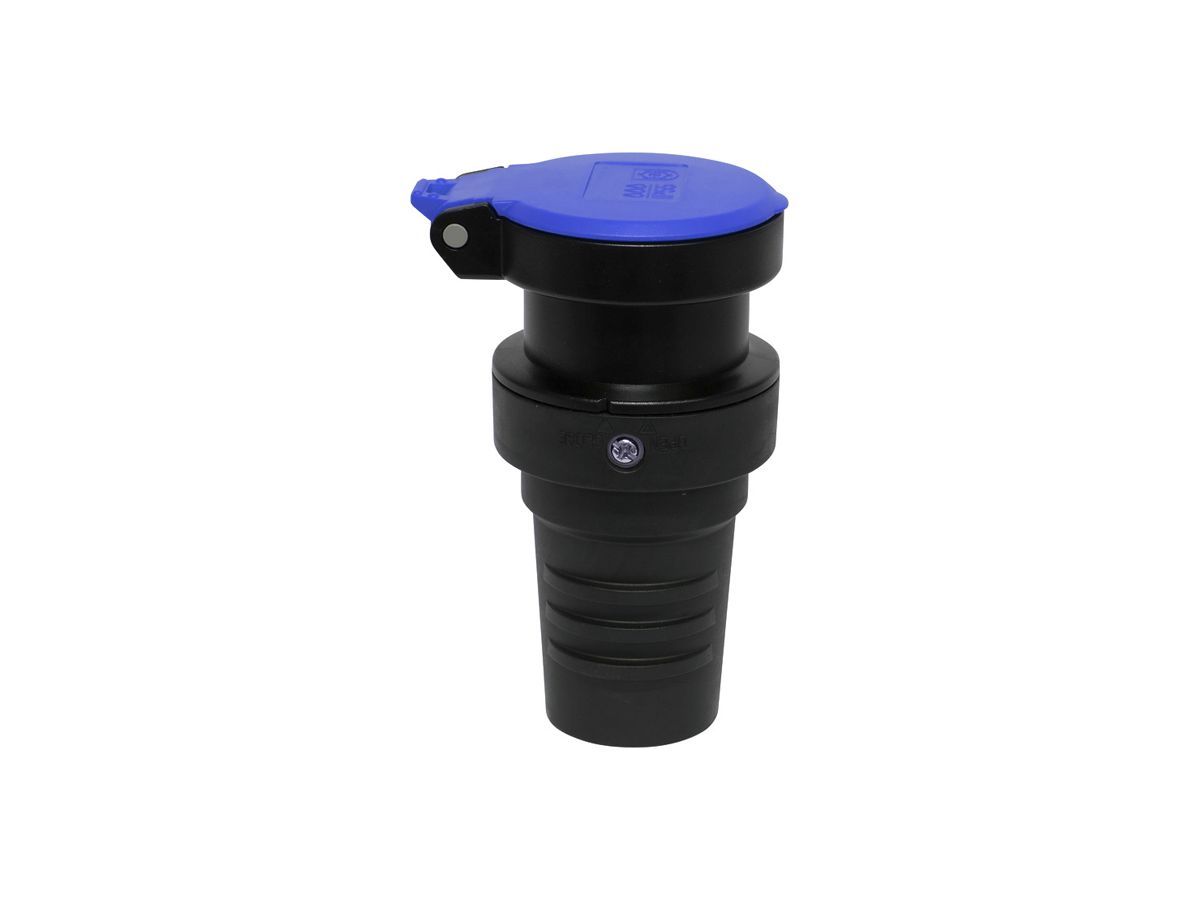 Kupplungssteckdose Typ 23 Brennenstuhl L+N+PE 16A 250V IP55 schwarz/blau