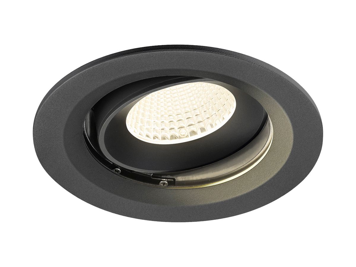 EB-LED-Spot SLV NUMINOS MOVE M 12W 1900lm 4000K MB DALI DIM Ø135×80mm sz