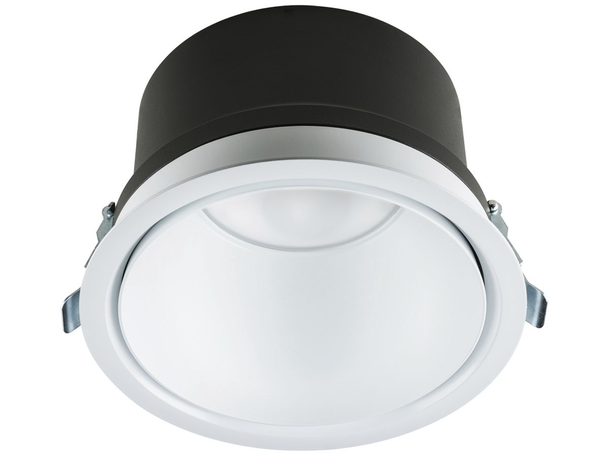 LED-Downlight Sylvania Solstice 150 15W 1800lm 930 IP20/40 70° DALI Ø165 ws/ws