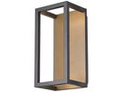 LED-Wandleuchte SLV QUADRULO LED WL 8W 270lm 3000K Aluminium anthrazit