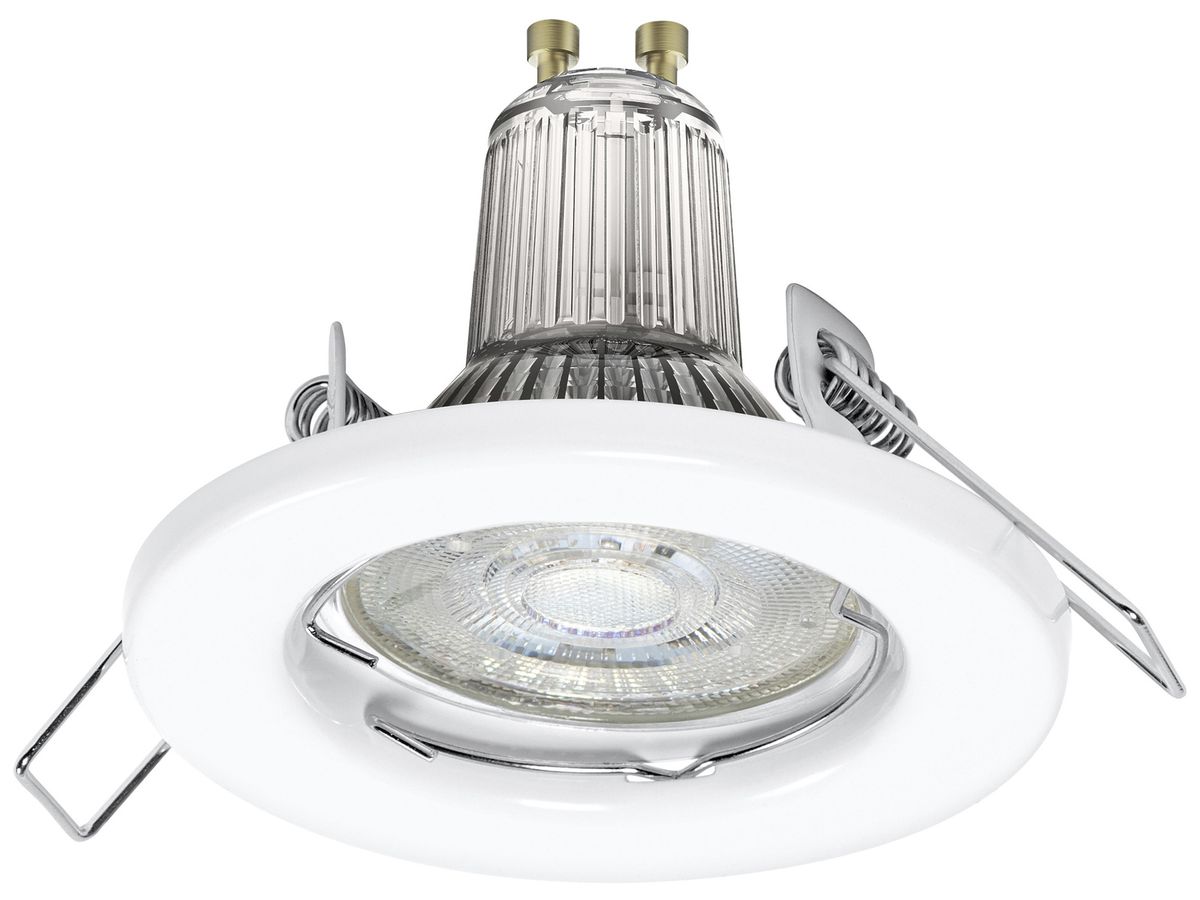 EB-LED-Downlight LDV SP SET GU10 2.6W 230lm 2700K weiss