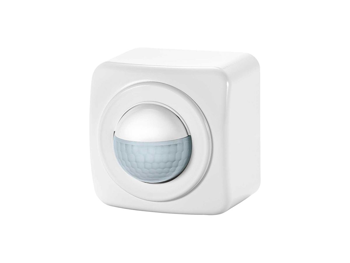 AP-Bewegungsmelder SWISSLUX Indoor 180 AP Minuterie SF STANDARDdue weiss
