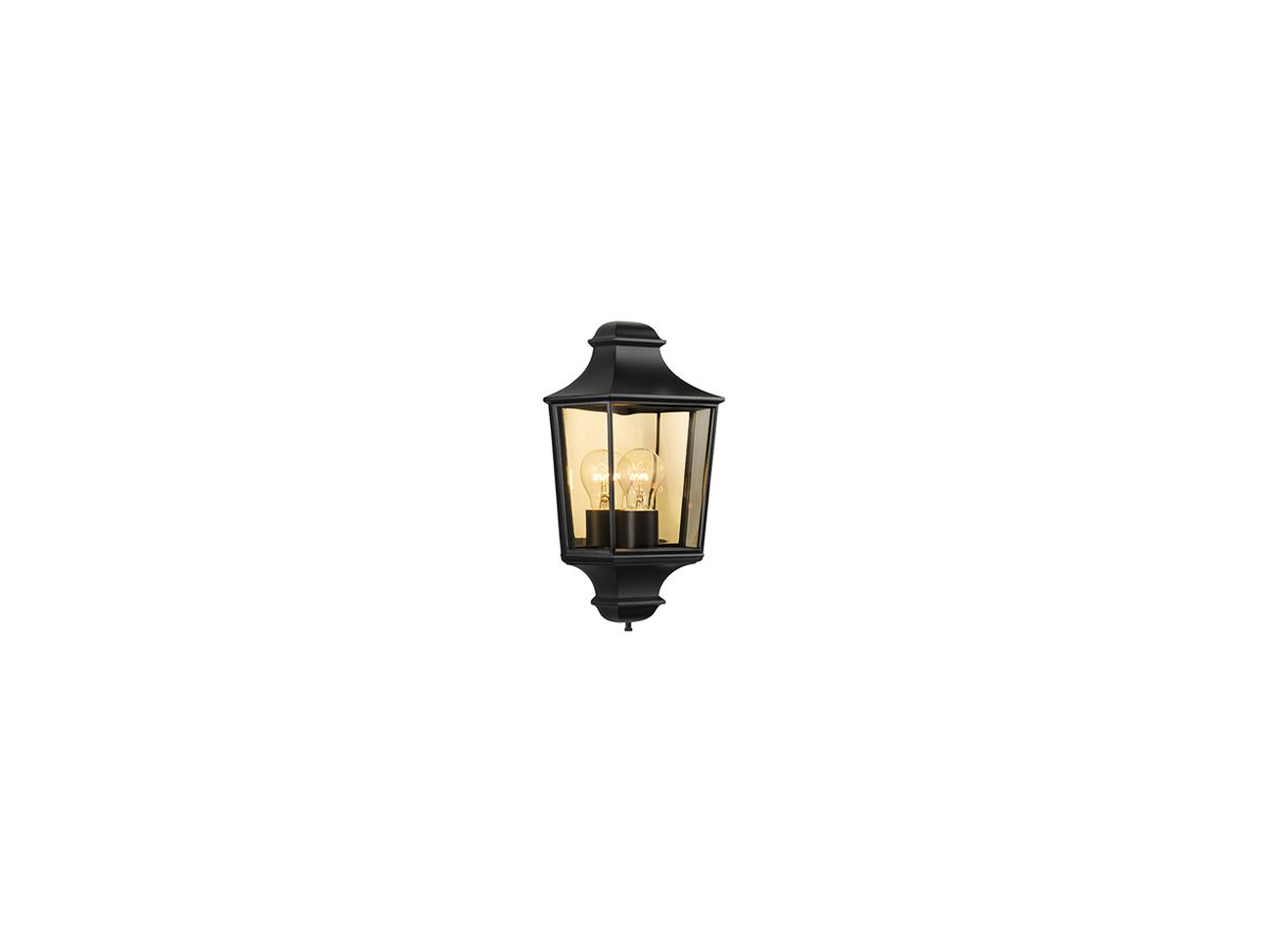 LED-Wandleuchte SG Hamlet E27 1×4W IP44 390×230mm schwarz