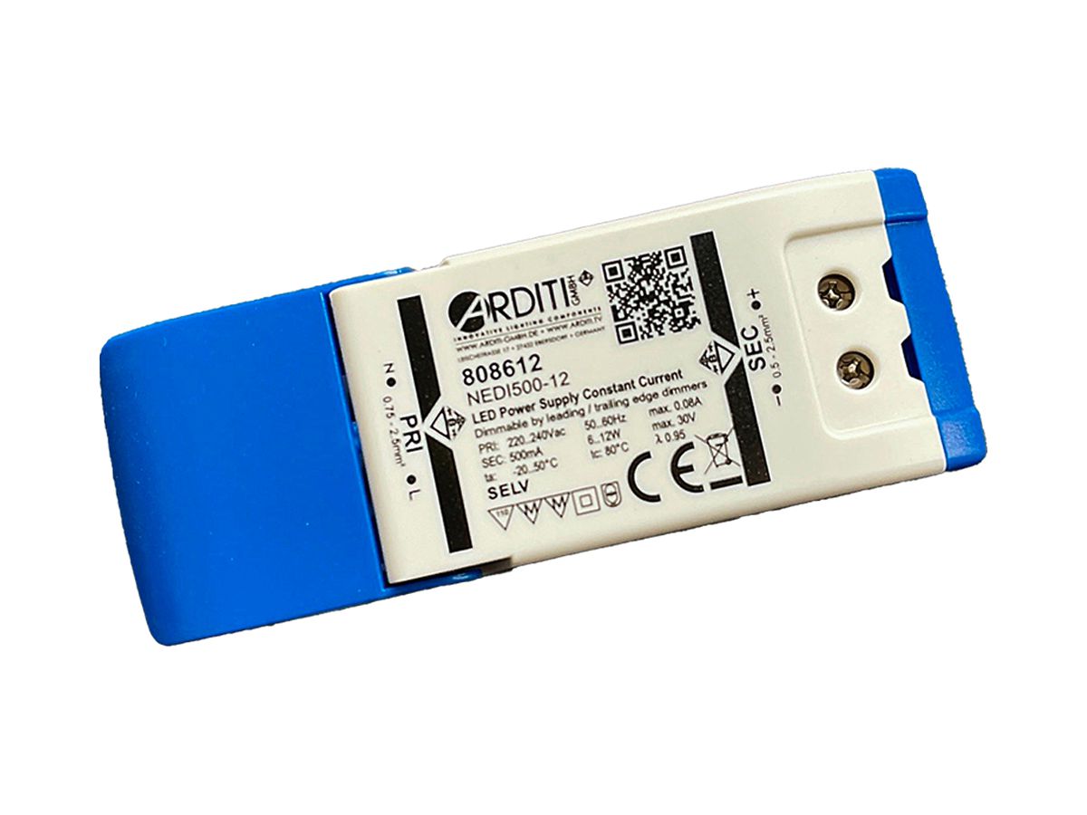 LED-Konverter Elektrogros mit Konstantstrom 500mA 12W dimmbar