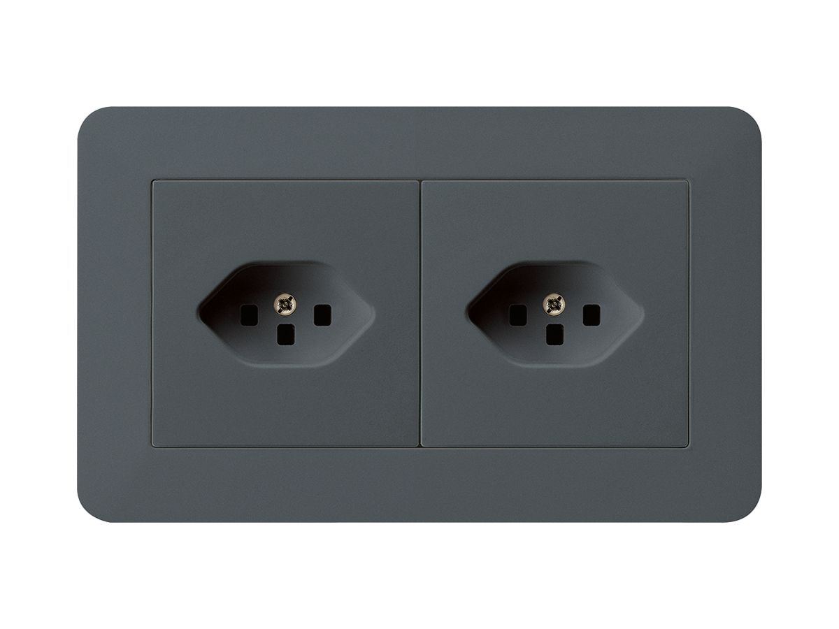 UP-Kombination kallysto.trend Gr.I-I horizontal 2×Typ 23 anthrazit