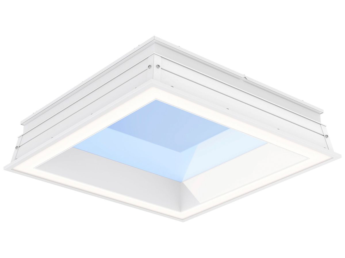 LED-Panelleuchte Philips SKYLIGHT 73W 7300lm 943…950 IP40/44 DALI 595×595 weiss