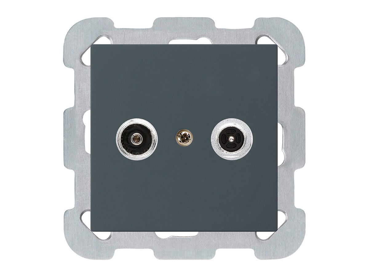 UP-Antennendose kallysto R/TV Bauart B 19dB 2GHz anthrazit