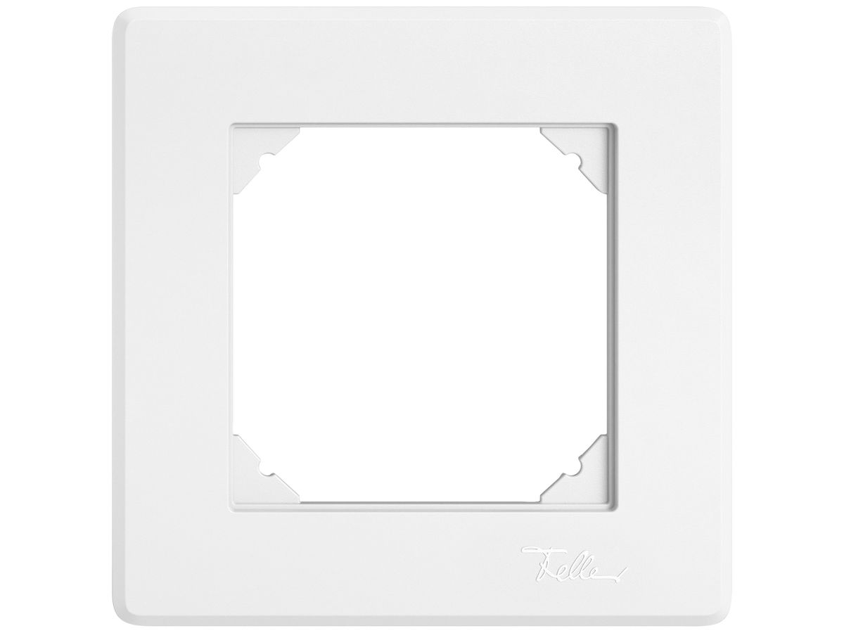 UP-Abdeckrahmen EDIZIO.liv SNAPFIX® 1×1 96×96mm ws