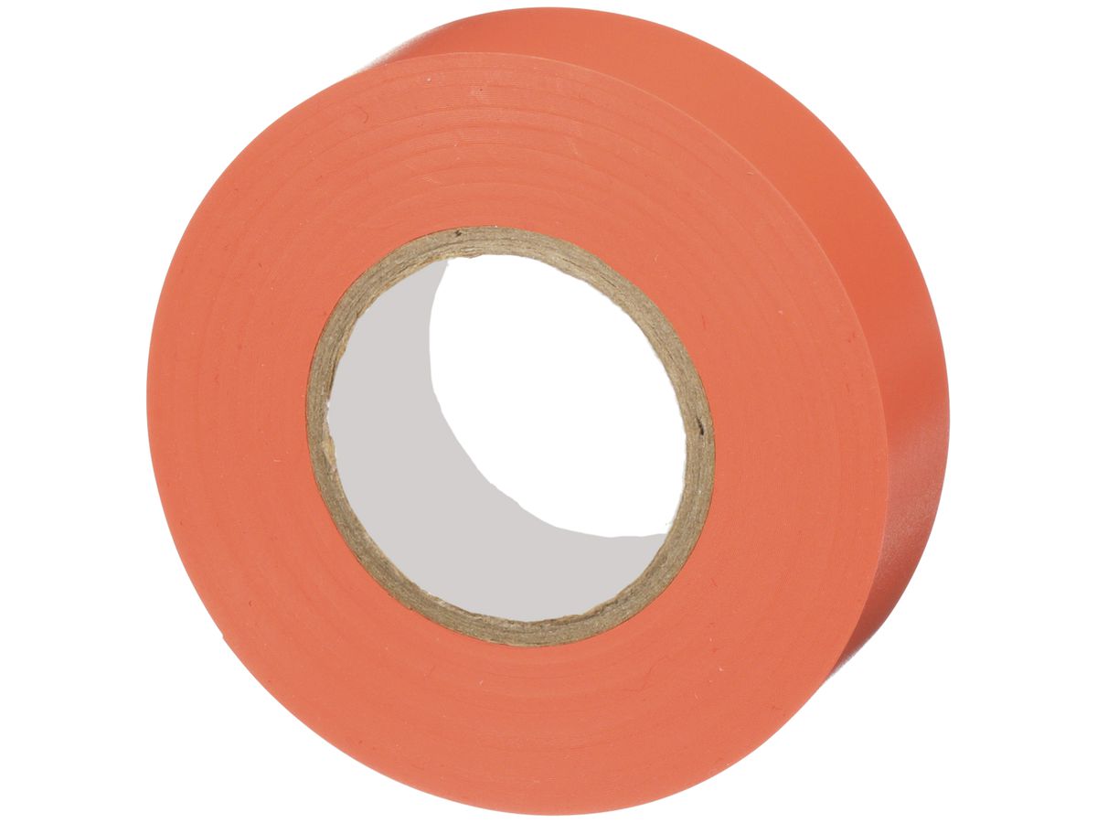 Isolierband Panduit, B=19mm L=20m Stärke 0.1778mm, PVC DV 38.9 kV/mm, orange