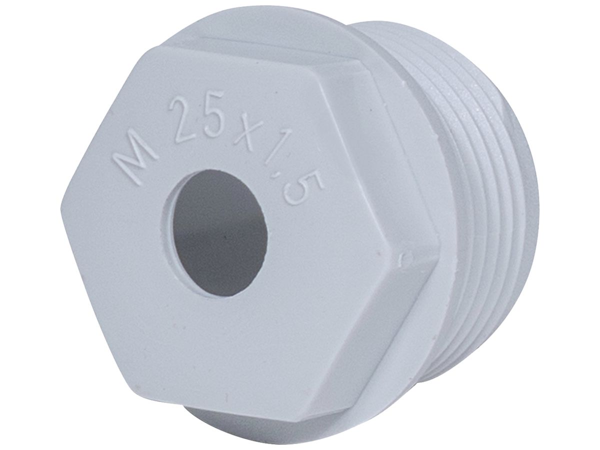 Würgenippel PE M32 hellgrau