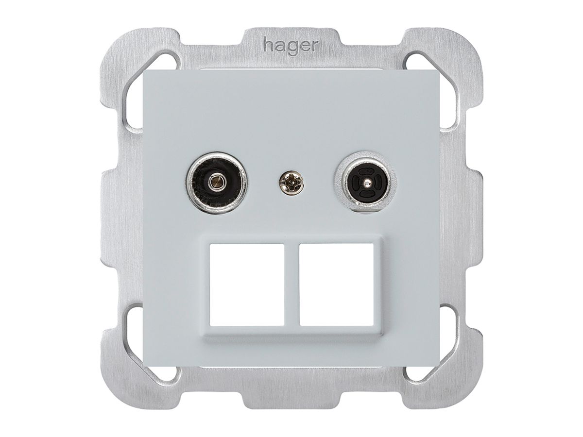 UP-Multimediadose kallysto R/TV Bauart B 23dB 2GHz hellgrau