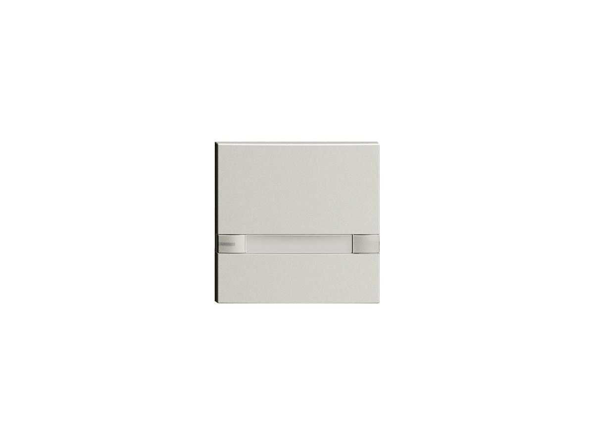 Taste 1/1 KNX/UNI-Taster mit LED & Papiereinlage EDIZIOdue Bedienung 2×hellgrau