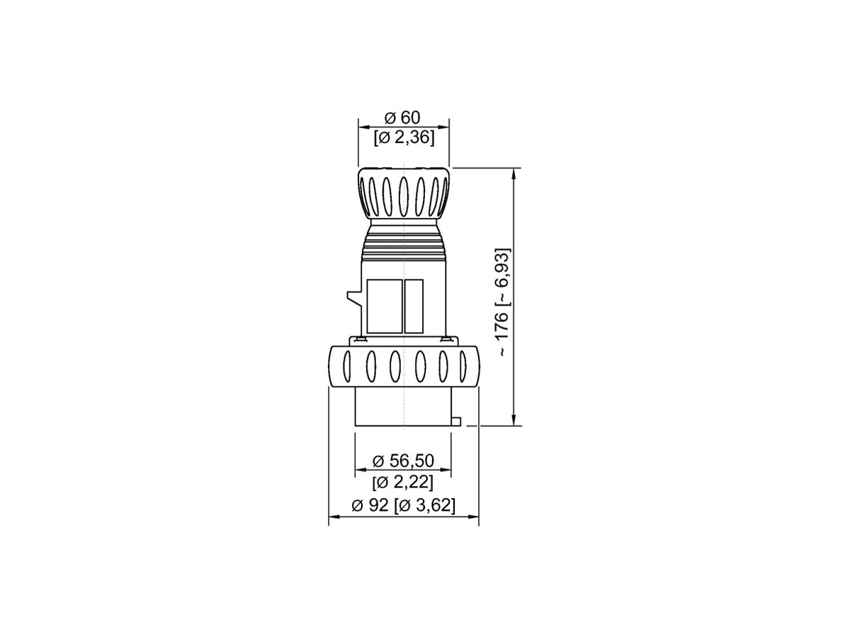 Stecker 8570 5L 16A 415V