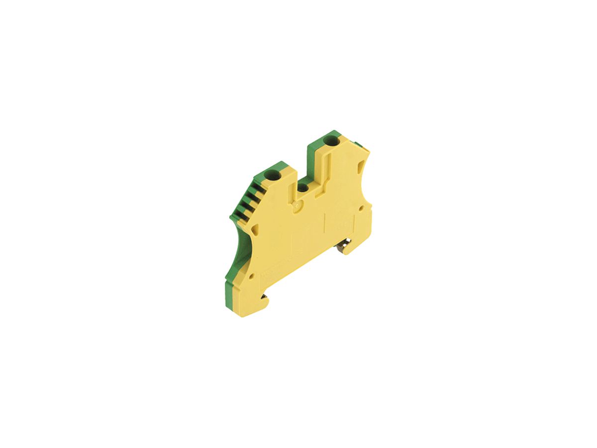 Schutzleiter-Reihenklemme Weidmüller WPE Schraubanschluss 4mm² grün/gelb