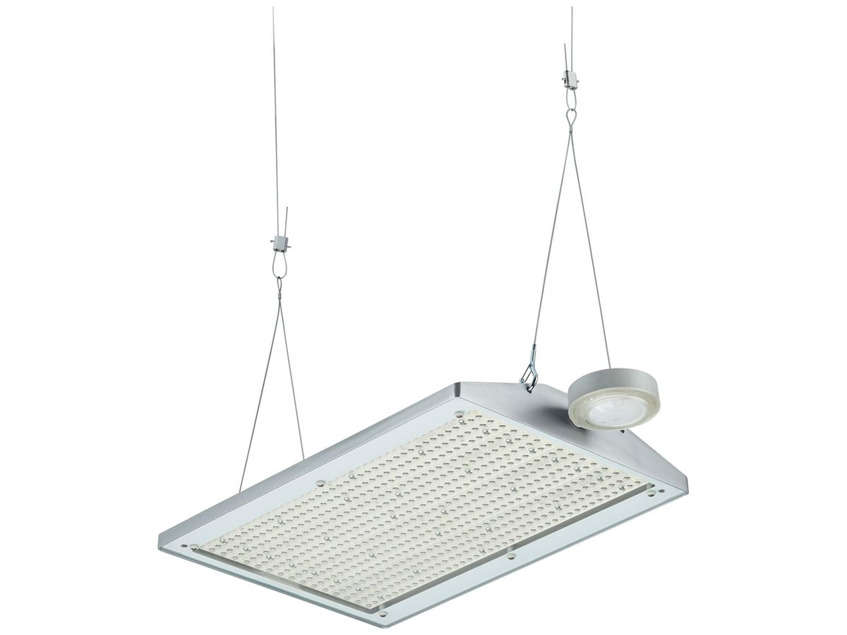 LED-Hallenstrahler GentleSpace PIR 136W 25000lm 840 IP65 42°×44° DIM 417×720