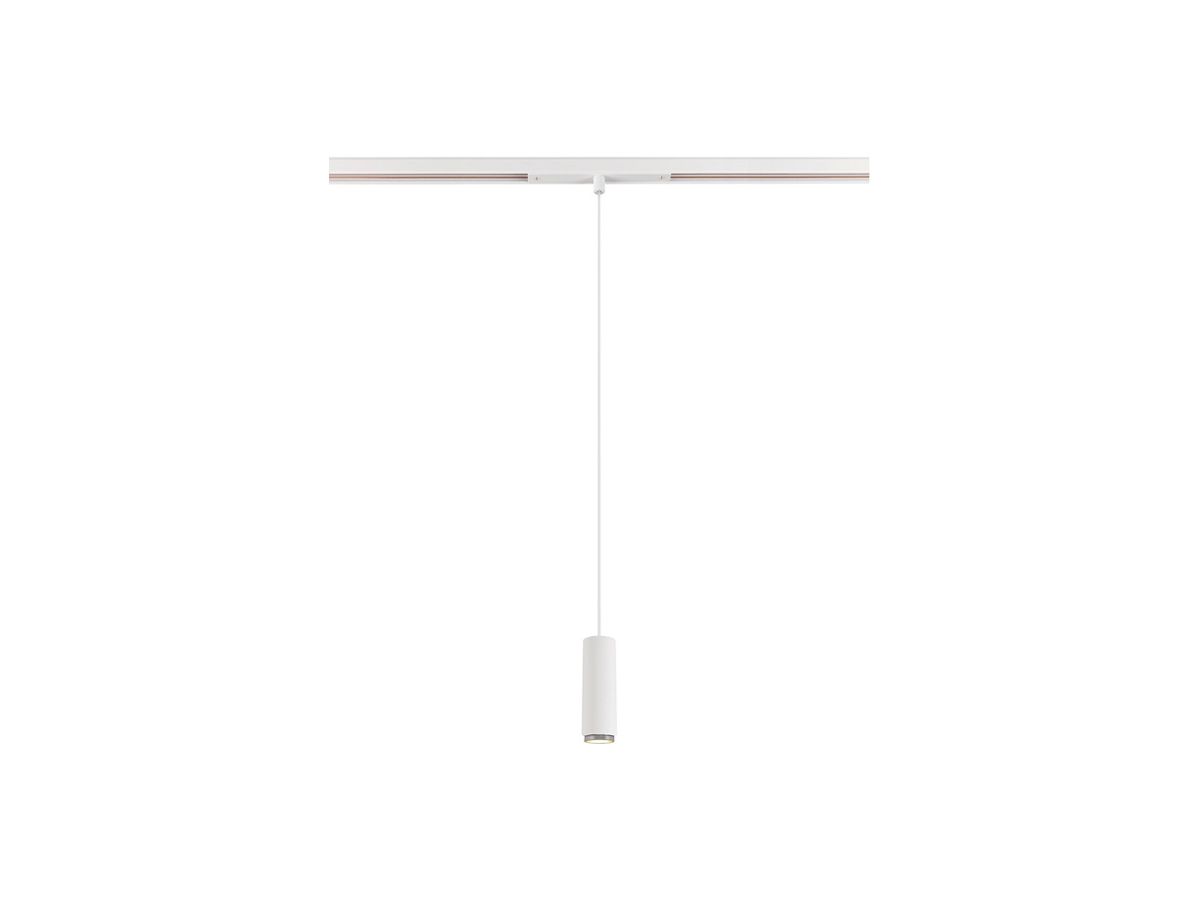 LED-Pendelleuchte SLV LALU 8W 700lm 3000K DALI Ø34.5mm weiss