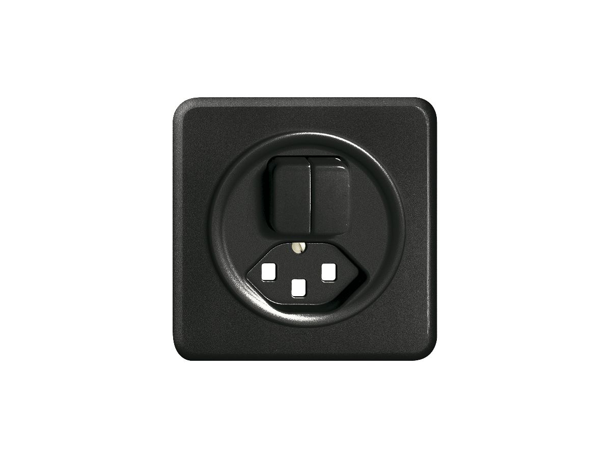 UP-Frontset FH T23 schwarz, 86×86mm für Kleinkombi