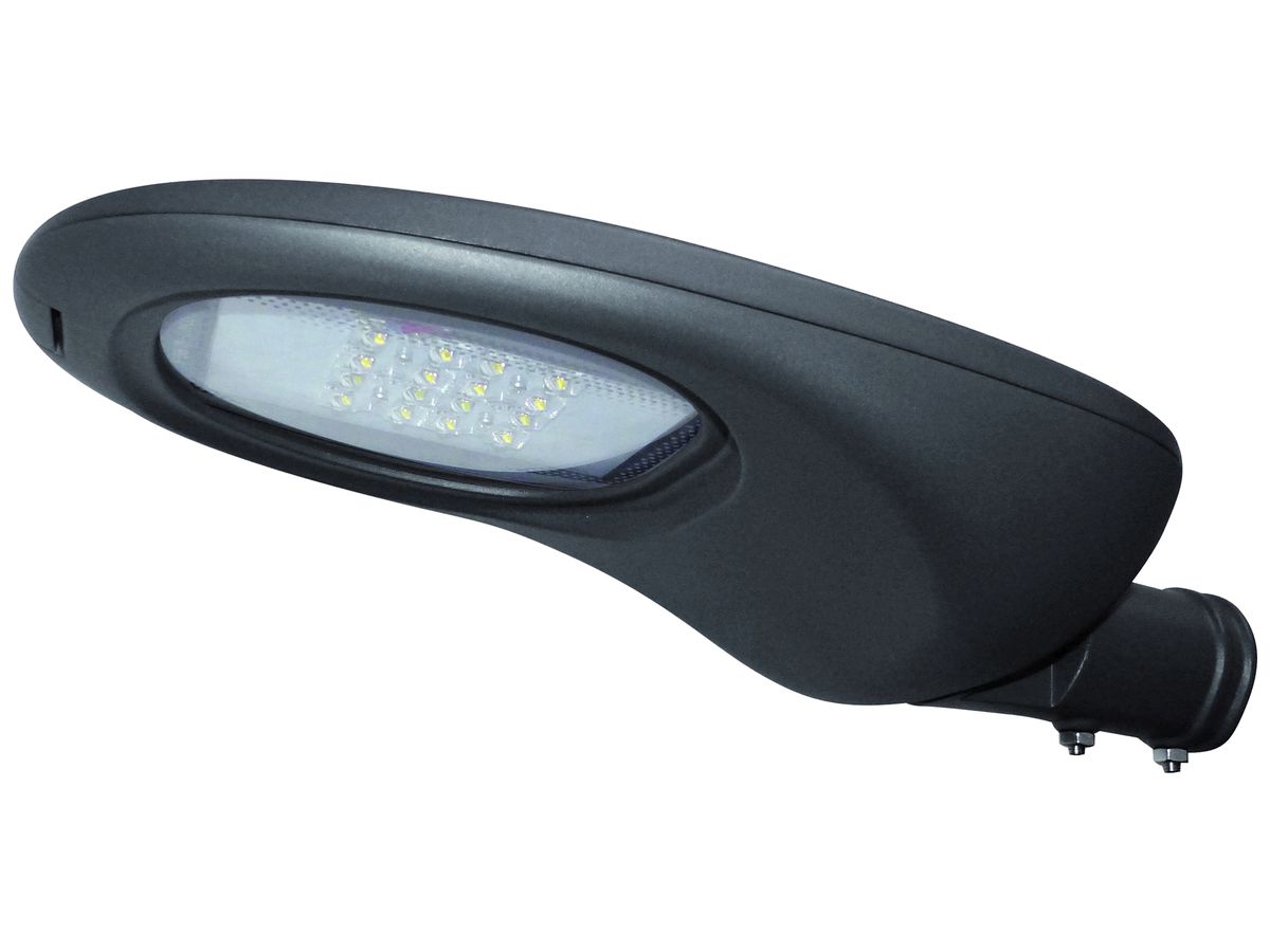 LED-Strassenleuchte DOTLUX BELUGAmini 38W 4650lm 4000K ohne Mastadapter schwarz