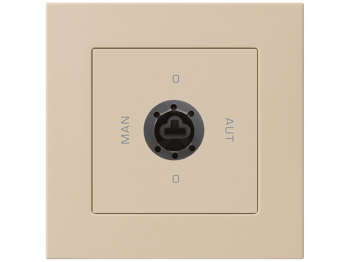 UP-Drehschalter 0-Man-0-Aut. kallysto.pro 2/1L beige für Schloss