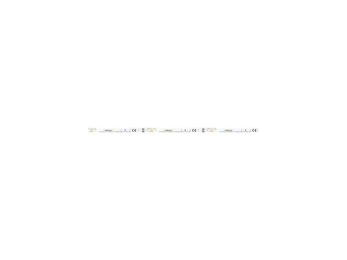 LED-Streifen DOTLUX 24W 8mm 4000K IP20 Rolle 5m Anschlusskabel einseitig 15 cm