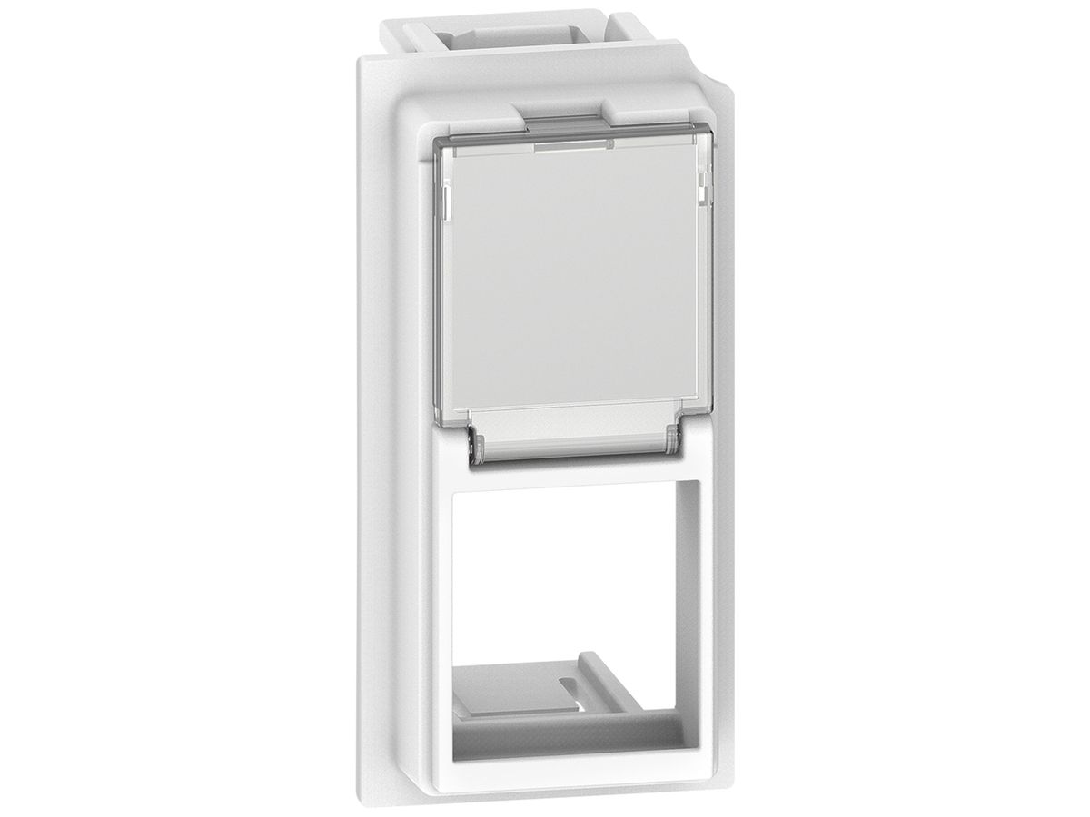 Adapter Living Now 2 Module für RJ45 oder RJ11 weiss