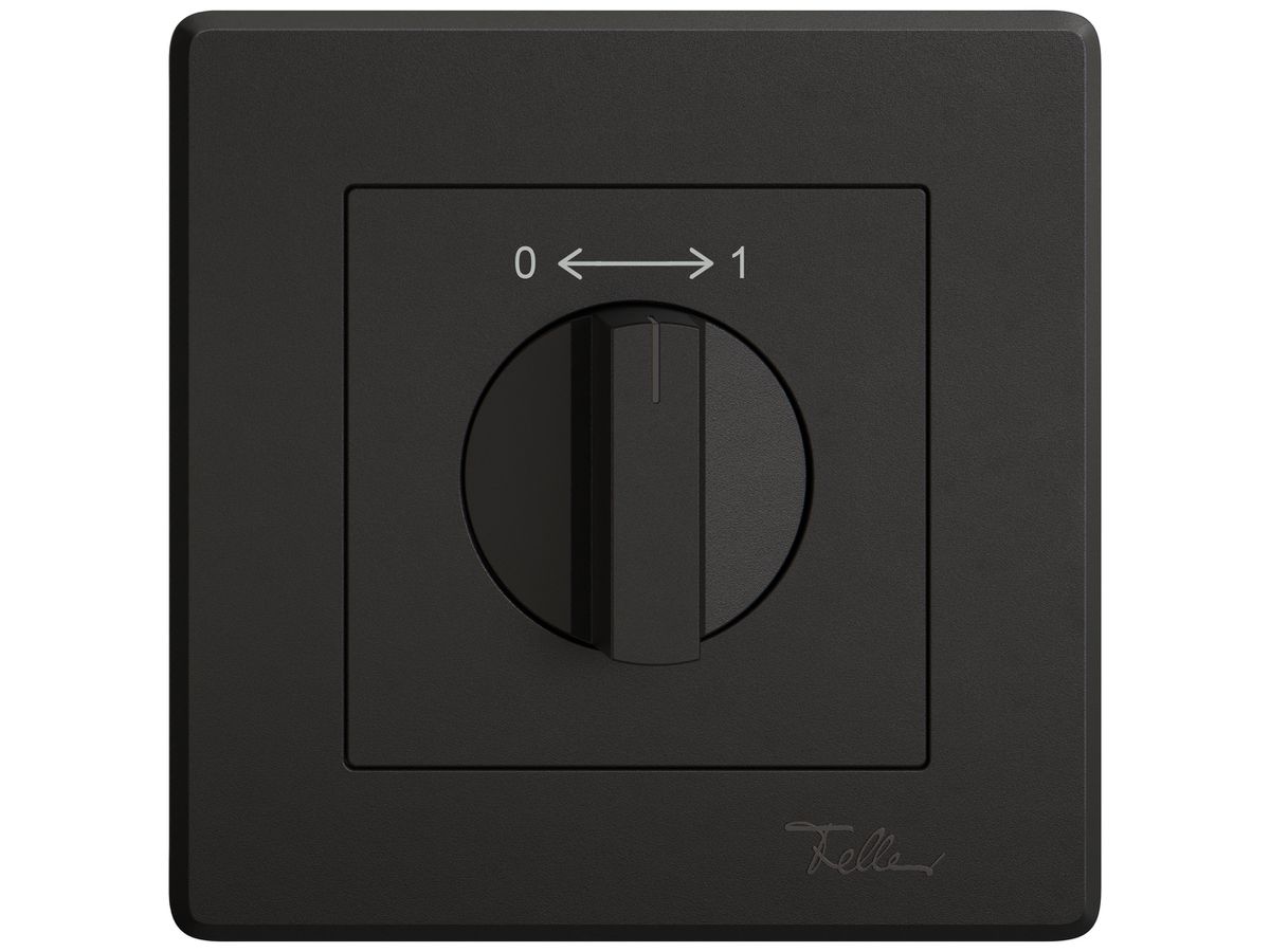 UP-Montageset EDIZIO.liv SNAPFIX® f.Drehschalter m.Griff 0 → ← 1 sz