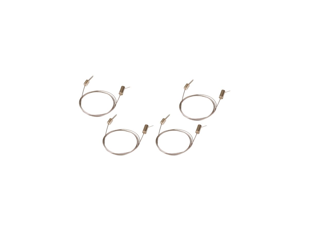 Seilabhängung-Set SG Sense Stahl 2000mm Silber 4 Stk