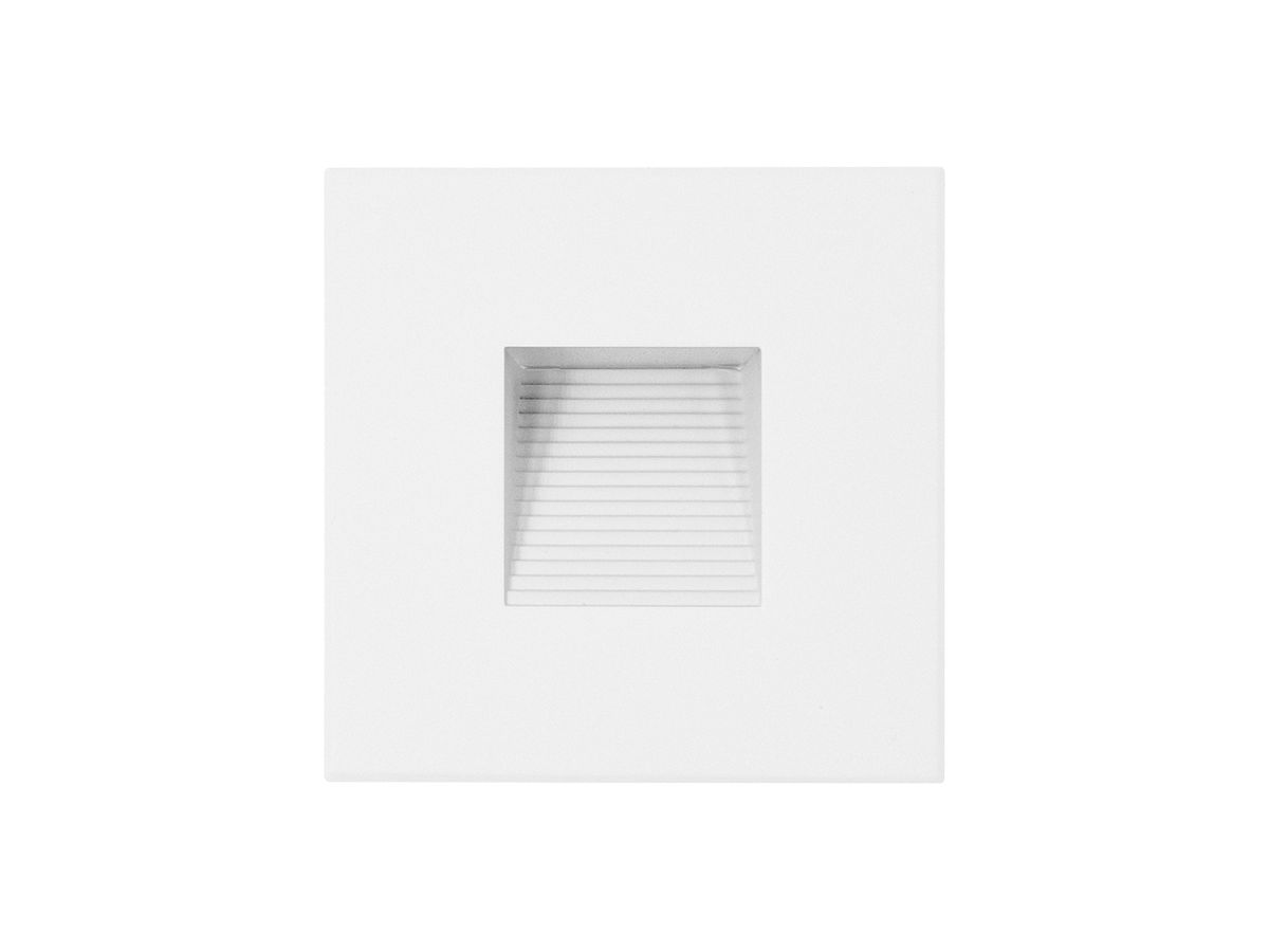 EB-LED-Wandleuchte DOTLUX EASYSTAIR 1.5W 70lm 930 IP20/44 82×82mm weiss
