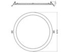 LED-Downlight LEDVANCE SLIM 25W 2500lm 830/840 IP44 DALI Ø292×23mm weiss
