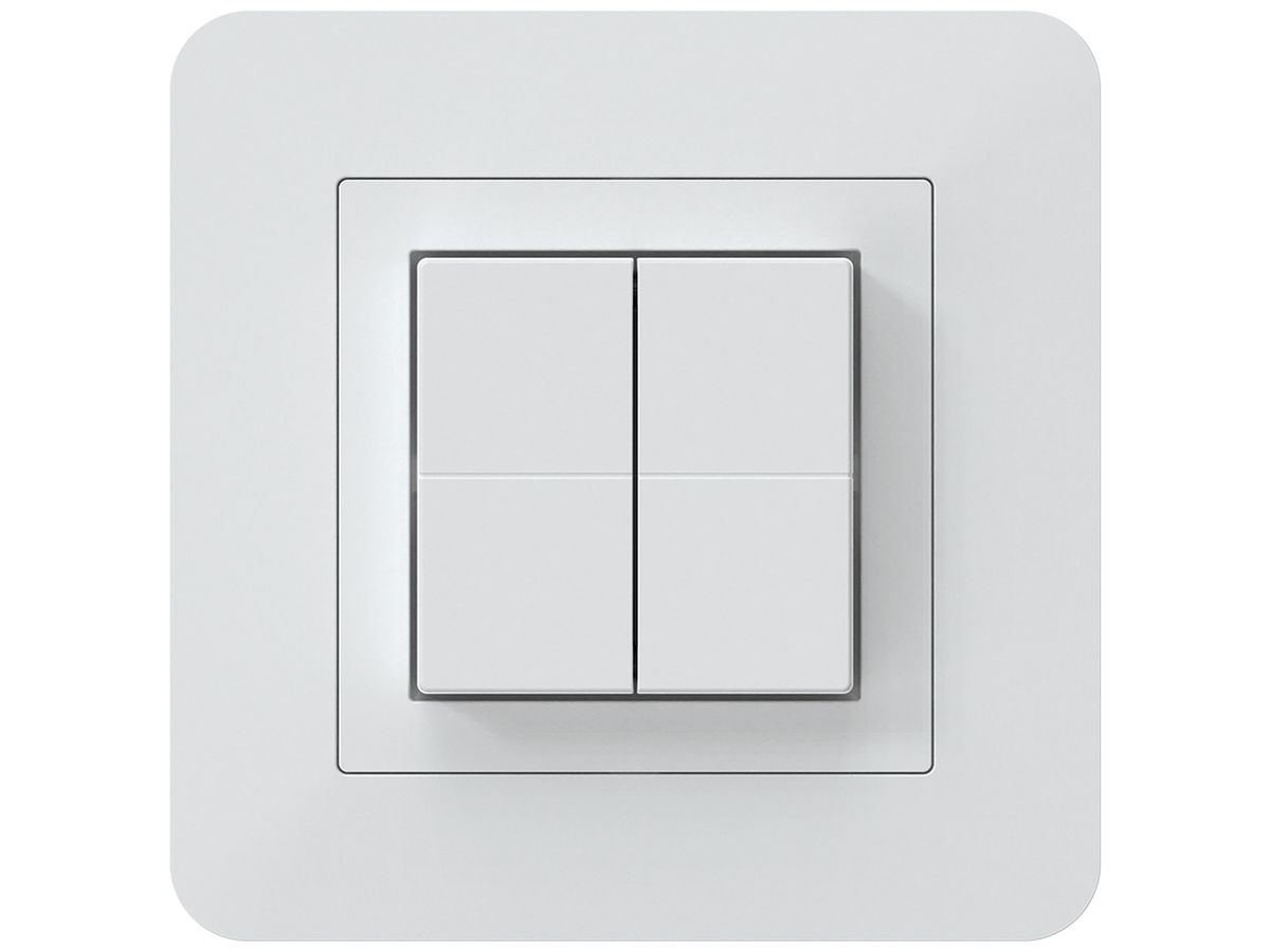 Funktaster Friends of Hue KTR, 4×, 94×94mm, weiss