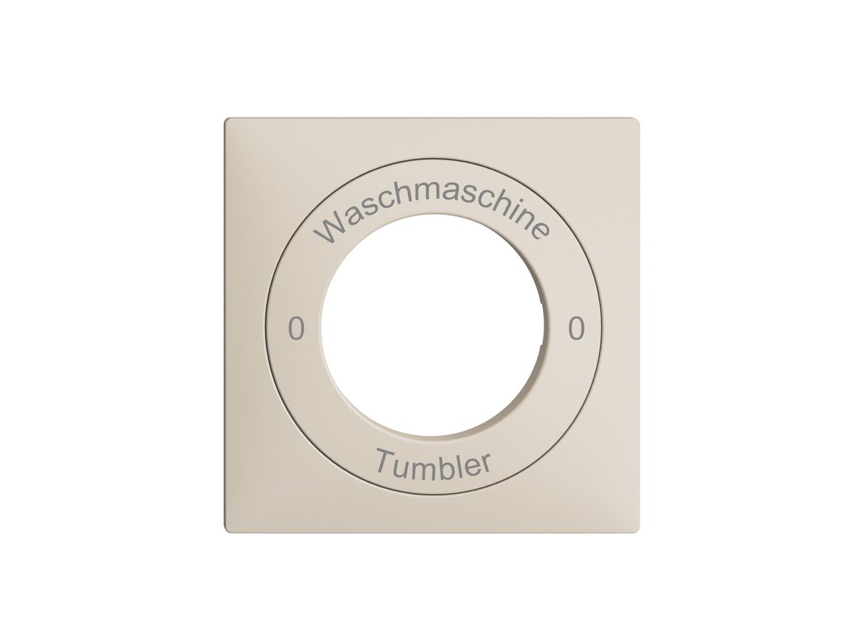 Frontset 0-Waschmaschine-0-Tumbler EDIZIOdue 60×60mm crema