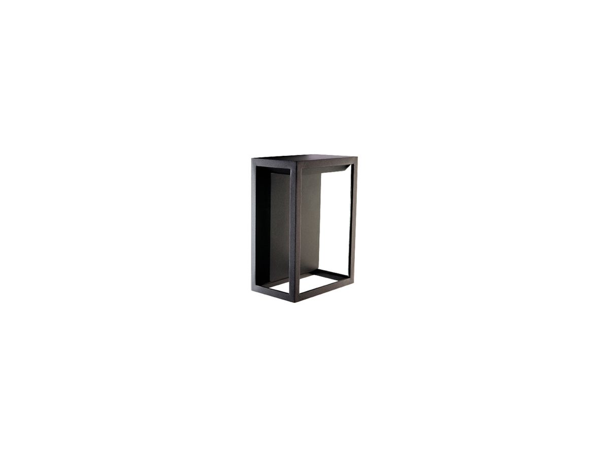 LED-Wandleuchte SG Fagernes 9W 270lm 2700K IP44 DIM 160×100×224mm schwarz