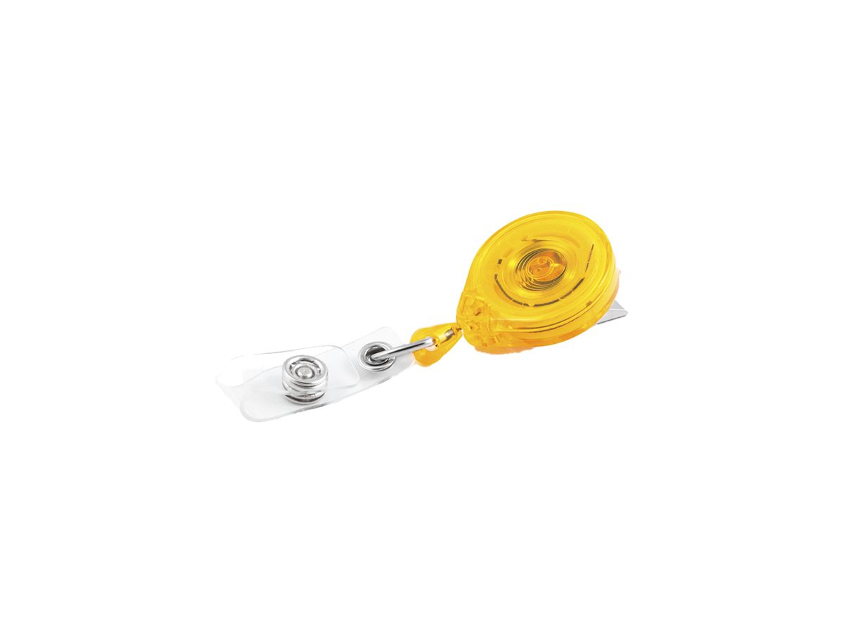 Roll-Schlüsselanhänger Key-Bak KB MBID GELB 90cm Unisex Kunststoff gelb
