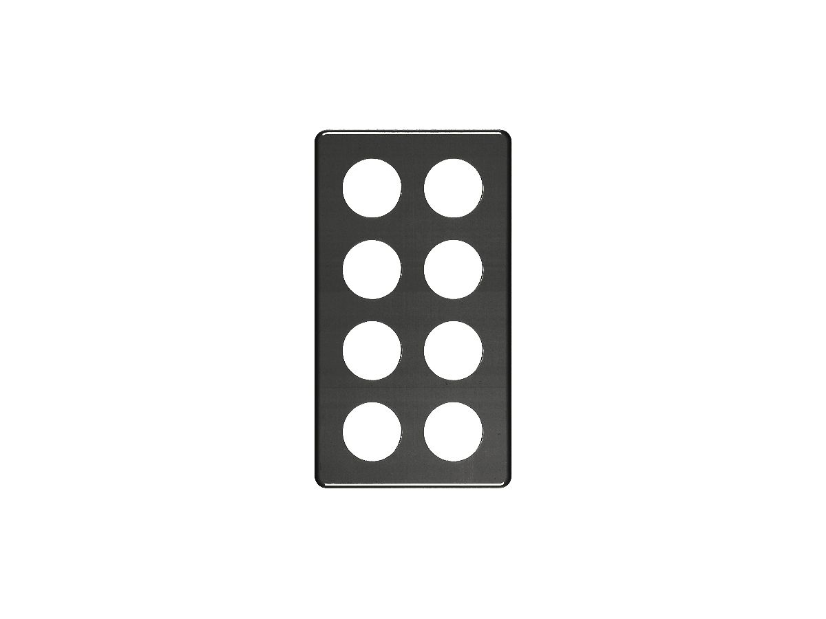 UP-Kopfzeile 4×2 schwarz