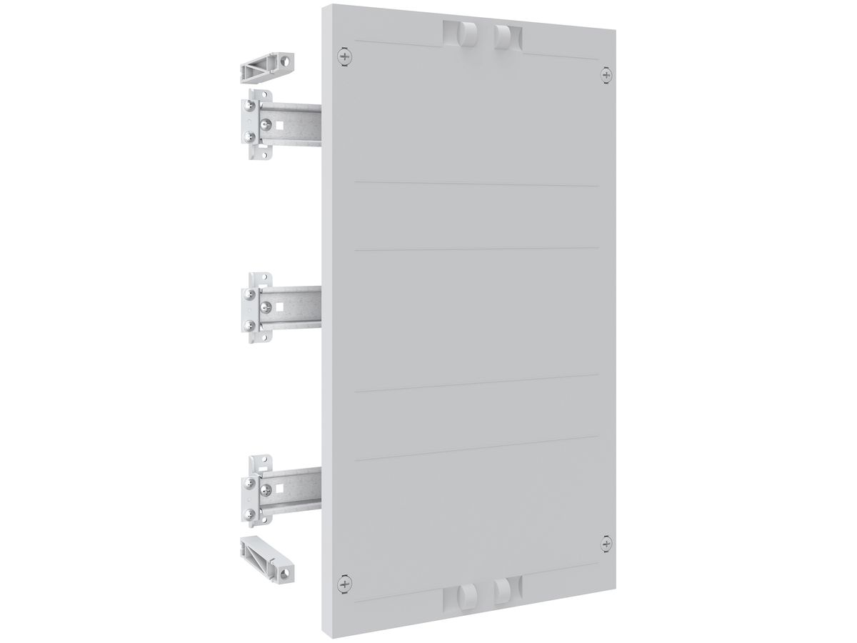 Modulbausatz SE Prisma XS, für Steuergeräte 1 Feld, 3 Reihen, 250×450mm