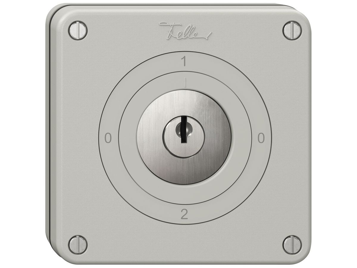 UP-Schlüsselschalter NEVO SNAPFIX® Umschalter 16A 400V 0-1-0-2 lgu