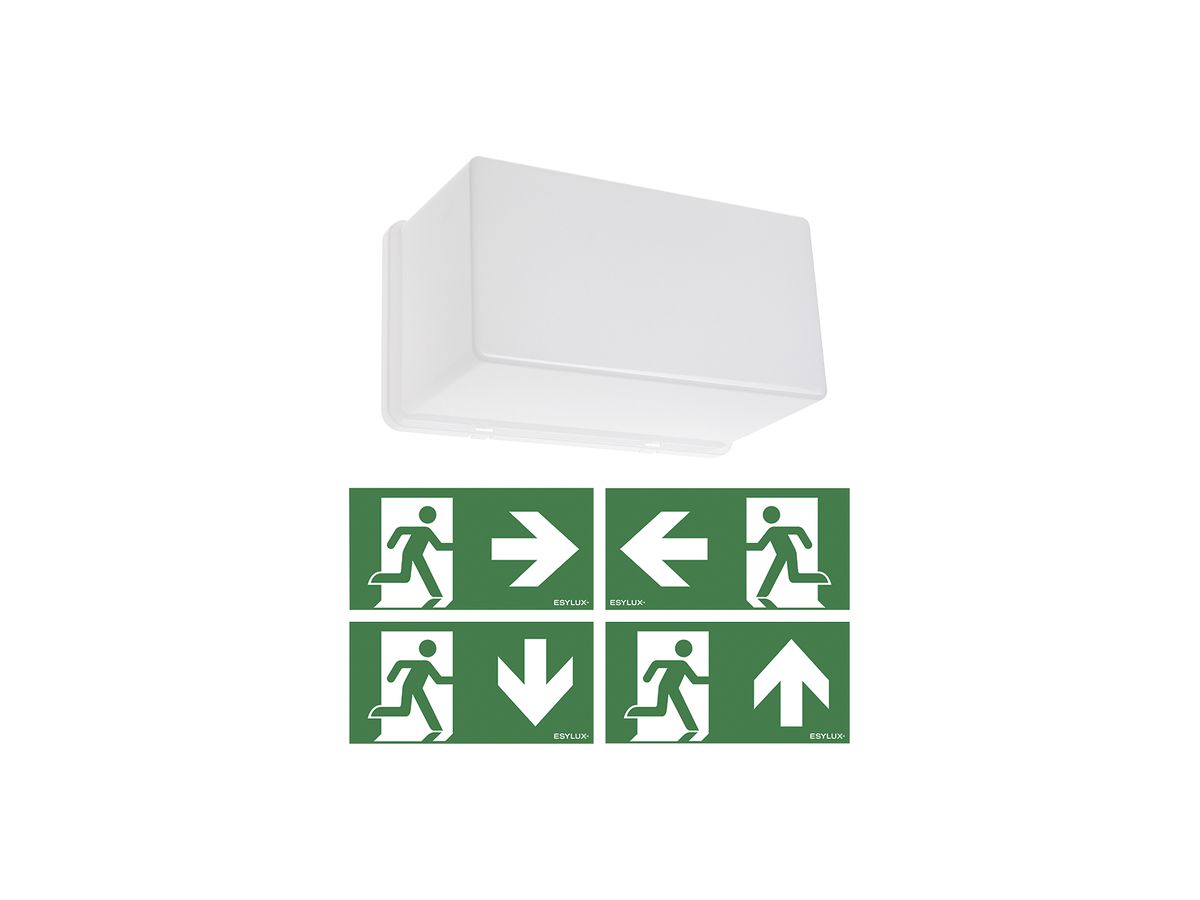 Diffusor ESYLUX SLB 247×135×125.5mm farblos