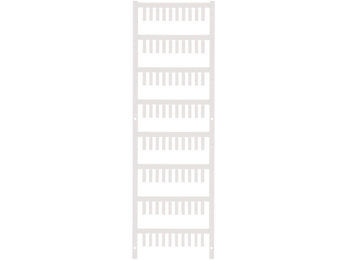 Leitermarkierer Weidmüller MultiCard SF für Ø2.2…2.9mm 12×3.6mm PA66 weiss
