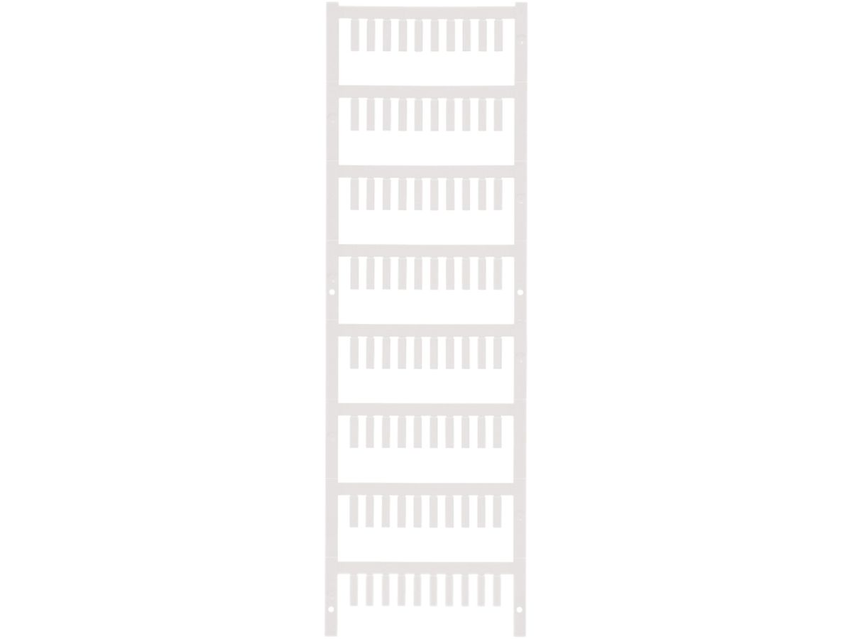 Leitermarkierer Weidmüller MultiCard SF für Ø2.2…2.9mm 12×3.6mm PA66 weiss